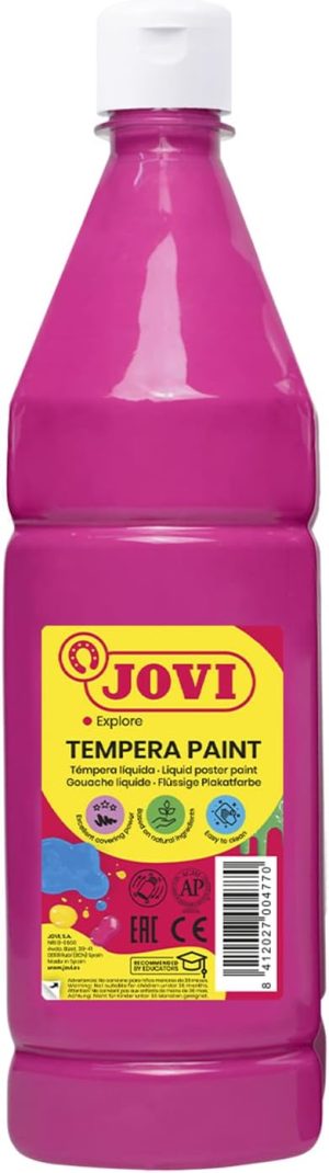 Bote tempera liquida jovi 1000ml magenta