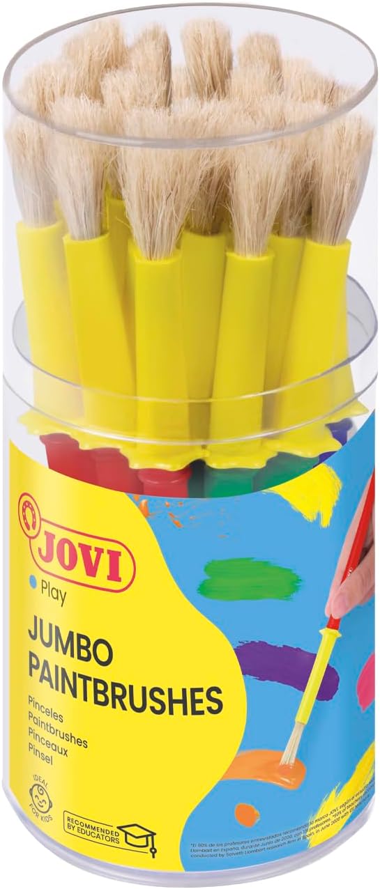 Bote 20 pinceles mediano jovi 806