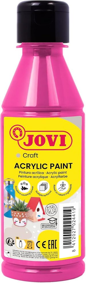 BOTE PINTURA JOVIDECOR ACRYL MAGENTA 250ML