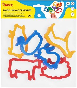 BOLSA 6 MOLDES ANIMALES DE GRANJA