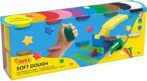 Pack 10 botes blandiver soft dough 110g colores surtidos