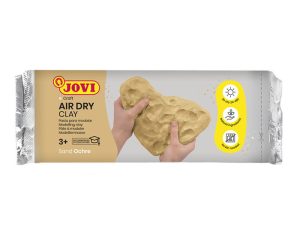 Pasta para modelar air dry clay jovi 1000g. ocre