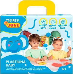 Estuche 4 tacos plastilina 38g colores surtidos my first plastilina baby