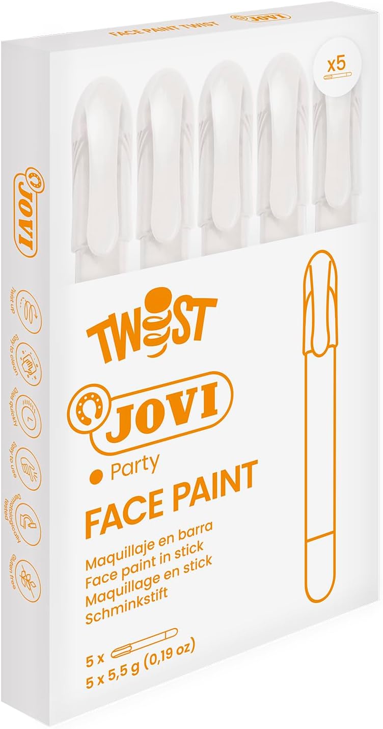 ESTUCHE 5 STICKS DE MAQUILLAJE JOVI BLANCO