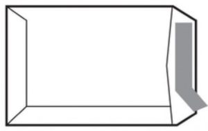 C/250 bolsa blanca 250x353mm din b4 folio autoadhesiva sam