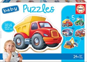 Vehiculos baby puzzles