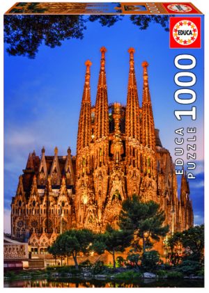 Sagrada Familia Barcelona puzzle 1000 piezas
