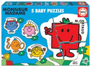 BABY PUZZLES MONSIEUER MADAME