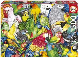 PUZZLE 500 PIEZAS LOROS