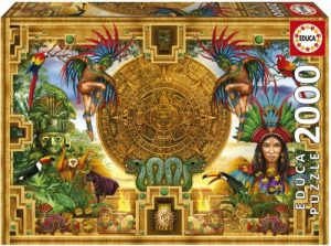 PUZZLE 2000 PIEZAS AZTECA MAYA