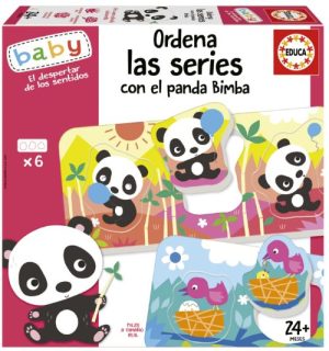 ORDENA LAS SERIES CON EL PANDA BIMBA