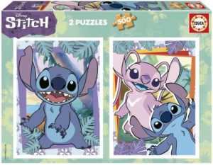 PUZZLE 2X500 PIEZAS STITCH
