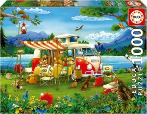 PUZZLE 1000 PIEZAS VACACIONES EN EL CAMPO