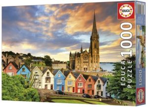 PUZZLE 1000 PIEZAS CATEDRAL DE COBH IRLANDA
