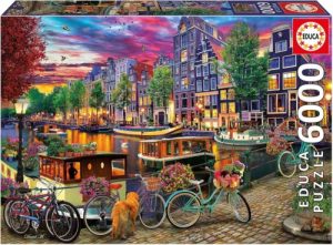 PUZZLE 6000 BICICLETAS EN AMSTERDAM