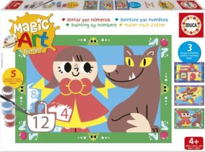 MAGIC ART NUMBER ART +4 CUENTOS CLASICOS
