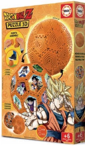PUZZLE 3D FUTBOL DRAGON BALL