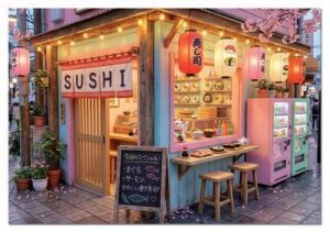 PUZZLE 1000 PIEZAS KAWAII SUSHI