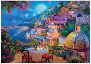 PUZZLE 2000 PIEZAS CITA NOCTURNA EN POSITANO