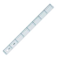 C/20 regla 40 cm. safta
