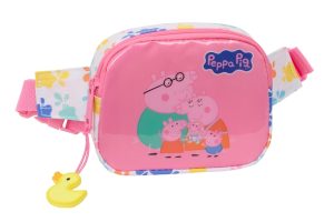 RIÑONERA INFANTIL NIÑA PEPPA PIG BABY PIG 14x11x4cm