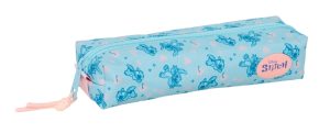 PORTATODO RECTANGULAR CON GOMA ELASTICA 22CM STITCH OHANA 22x4x7cm