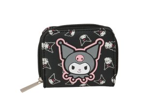 MONEDERO BILLETERA KUROMI 11x9,5x2cm