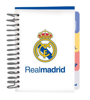 BLOC DE NOTAS A6 REAL MADRID EQUIPACION 26/27 10,5x14,8cm