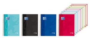 Paq/5 cuaderno espiral a4+ 160h 90g. cuadrícula 5x5 ebook8 xl classic colores surtidos