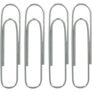 Pack 10 cajas con 100 clips galvanizados 25mm nº 1.5 grafoplas
