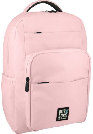 MOCHILA TIDY BAG BITS &BOBS ROSA SOFT 44X32X17 CM
