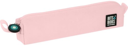 PORTATODO SIMPLE CUADRADO BITS &BOBS ROSA SOFT 22X4X4 CM.