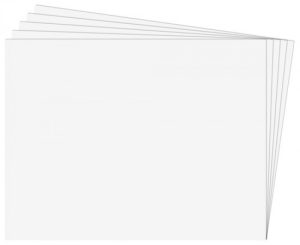 PAQ/25 CARTULINA FIXO 50X65 180G. BLANCO