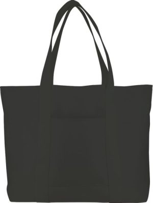 BOLSA TOTE BAG COTTON NEGRO 56x37x16cm
