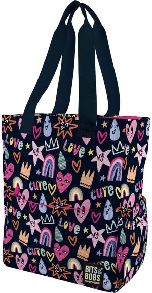 BOLSA TELA B&B CUTE 31x37,5x14cm