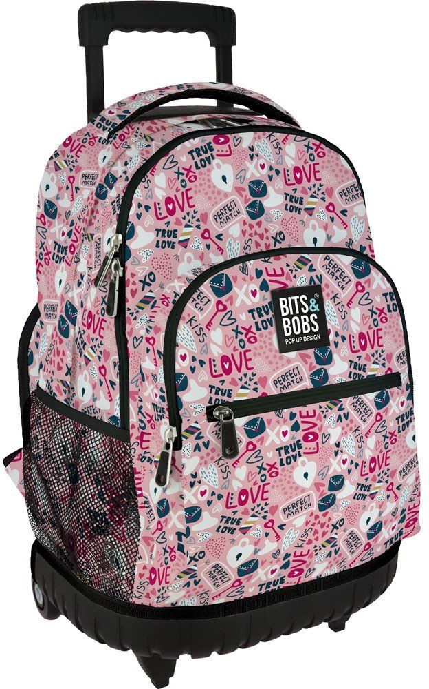 MOCHILA ROLLER B&B TRUE LOVE 37x52x25cm