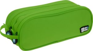 PORTATODO DOBLE BITS &BOBS VERDE 24,5X9,5 CM