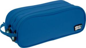 PORTATODO DOBLE BITS &BOBS AZUL 24,5X9,5 CM