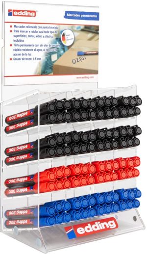 Exp 96 rotuladores edding 300 colores gama basicos