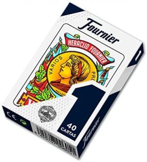 Baraja cartas española nº1 estuche carton 40 cartas