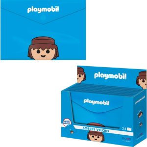 EXP 24 SOBRE PP VELCRO Fº APAISADO 335X235 PLAYMOBIL