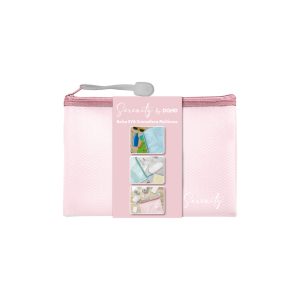 PAQ/10 BOLSAS CREMALLERA SERENITY EVA A6 ROSA