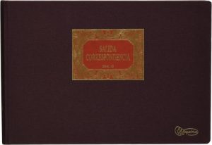 LIBRO SALIDA CORRESPONDENCIA Fº APAISADO 100 HOJAS