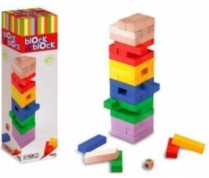 BLOCK &BLOCK COLORS 54 PIEZAS MADERA