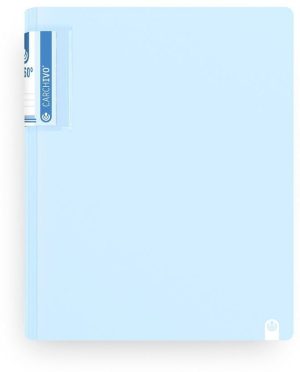 CARPETA ANILLAS A4 4 ANILLAS 40MM FOAM SOFT AZUL