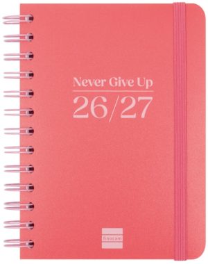 AGENDA ESCOLAR 26-27 8º SVH COSMO ROJO ESPIRAL