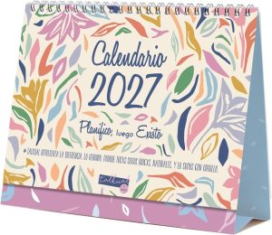 Calendario sobremesa escribir talkual 2027 210x150 mm.