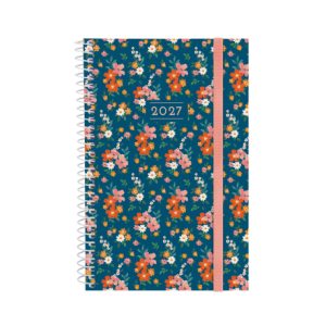 AGENDA ANUAL DESIGN COL E5 SEMANA VISTA HORIZONTAL 2027 FLORA