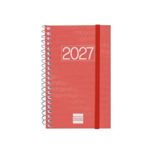 AGENDA ANUAL YEAR E3 SEMANA VISTA HORIZONTAL 2027 ROJO