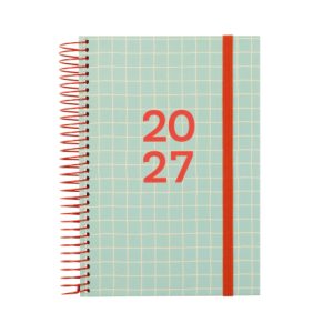 AGENDA ANUAL 2027 1/4 MODA CUADROS DP INTL